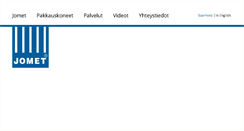 Desktop Screenshot of jomet.fi